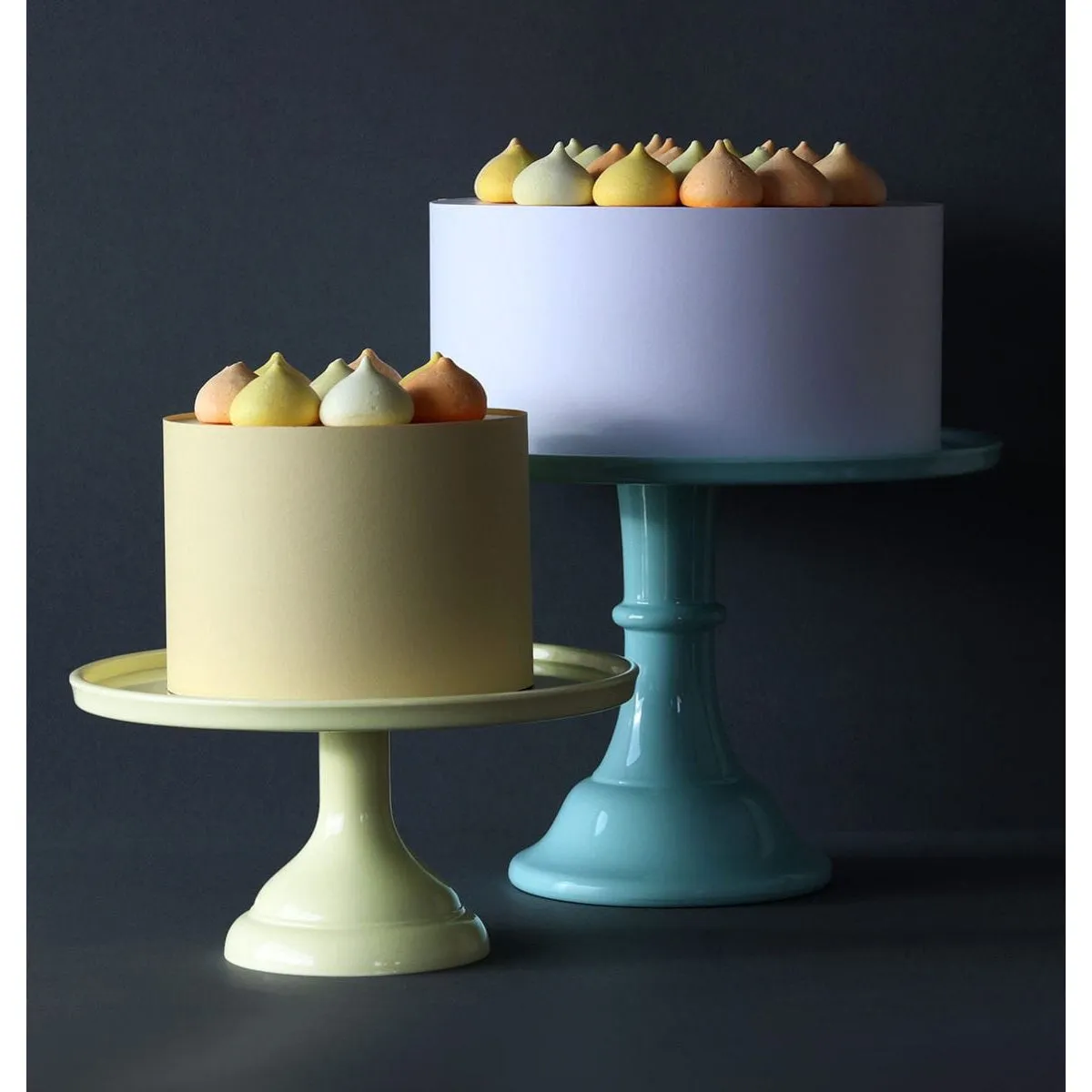 A Little Lovely Company Cake Stand Small Yellow