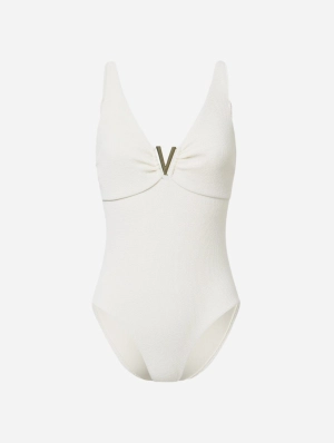 Aiguablava Recycled Polyamide One-piece Swimsuit | Nude