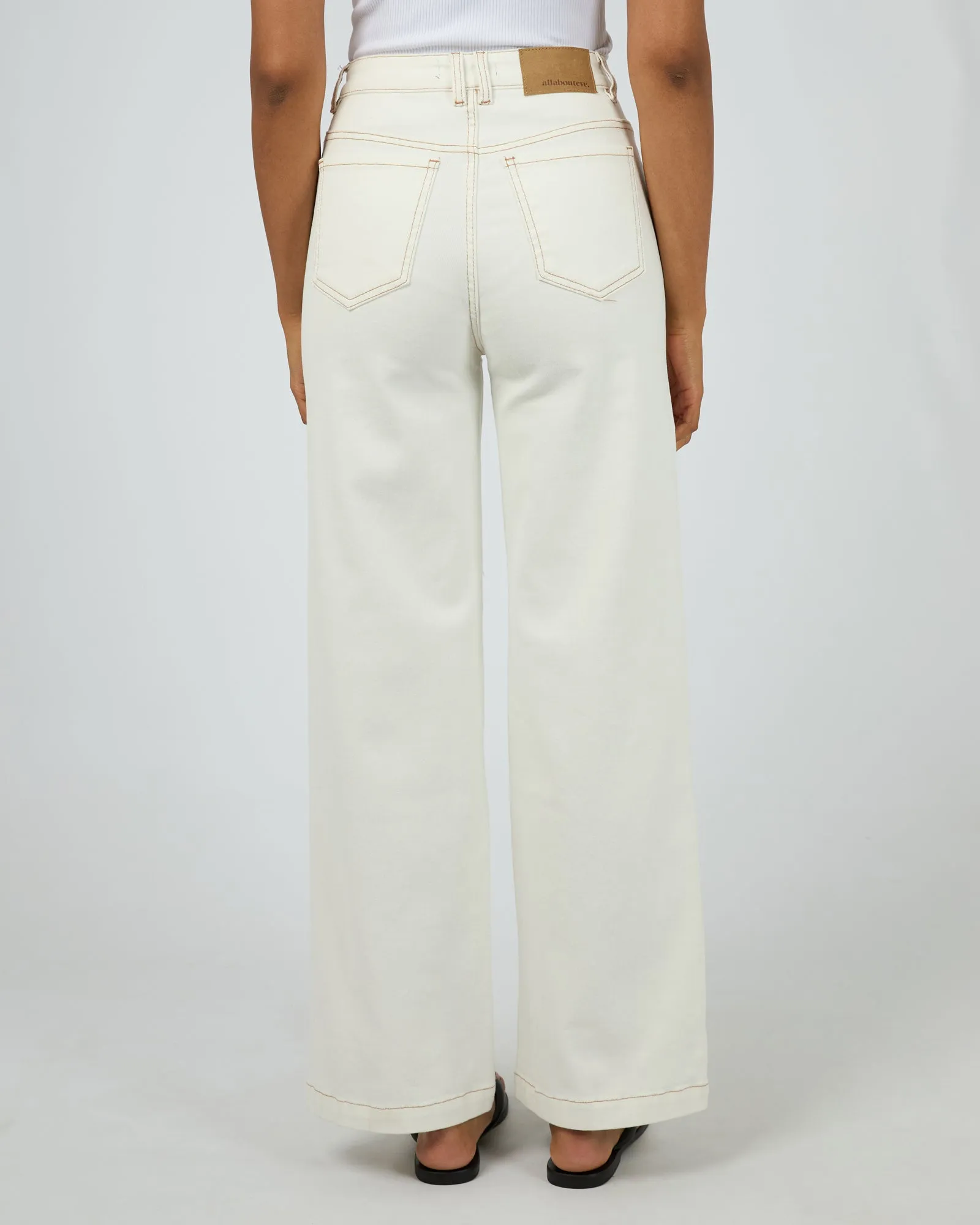 All About Eve Jacqui Wide Leg Vintage White