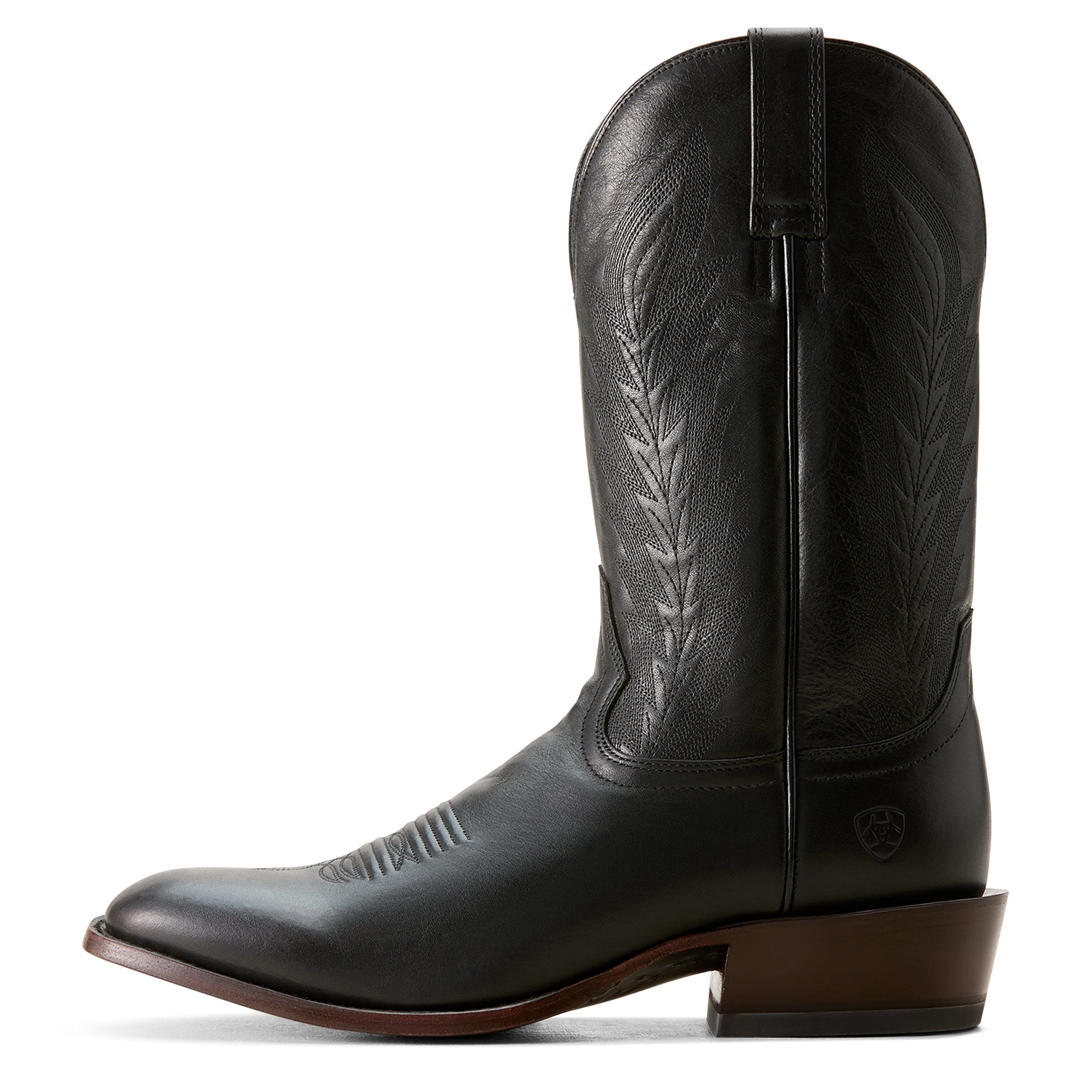 Ariat Mens 10053584 Willie Nelson Cowboy Boots in Midnight Black