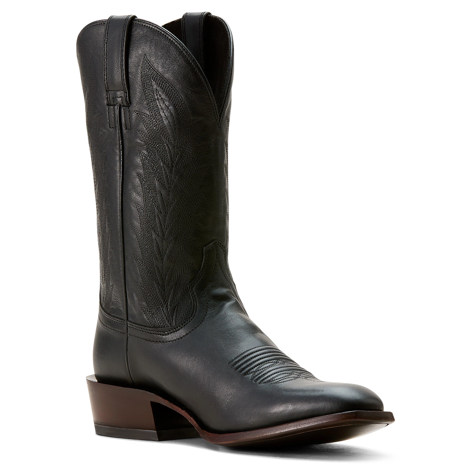 Ariat Mens 10053584 Willie Nelson Cowboy Boots in Midnight Black
