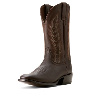 Ariat Mens 10053585 Willie Nelson Cowboy Boots in Bittersweet Chocolate