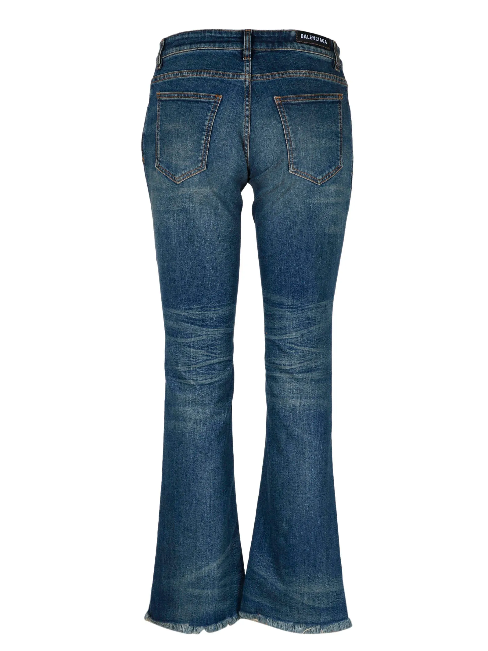Balenciaga Flared Cropped Jeans