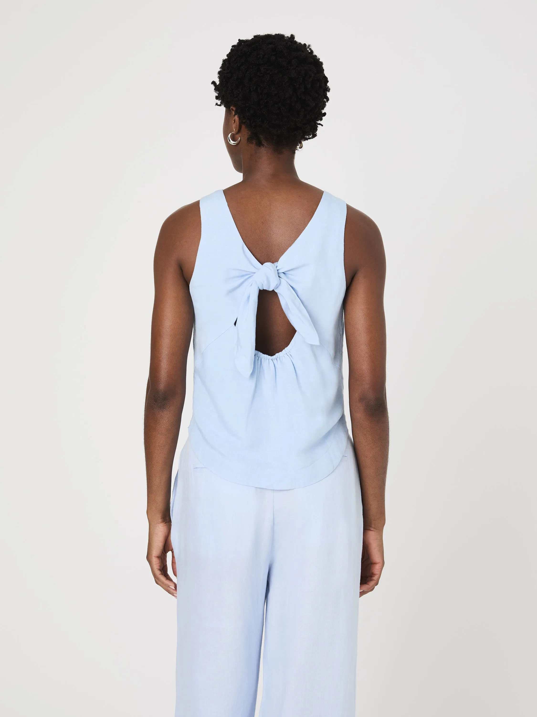 Birdie Linen Swing Top