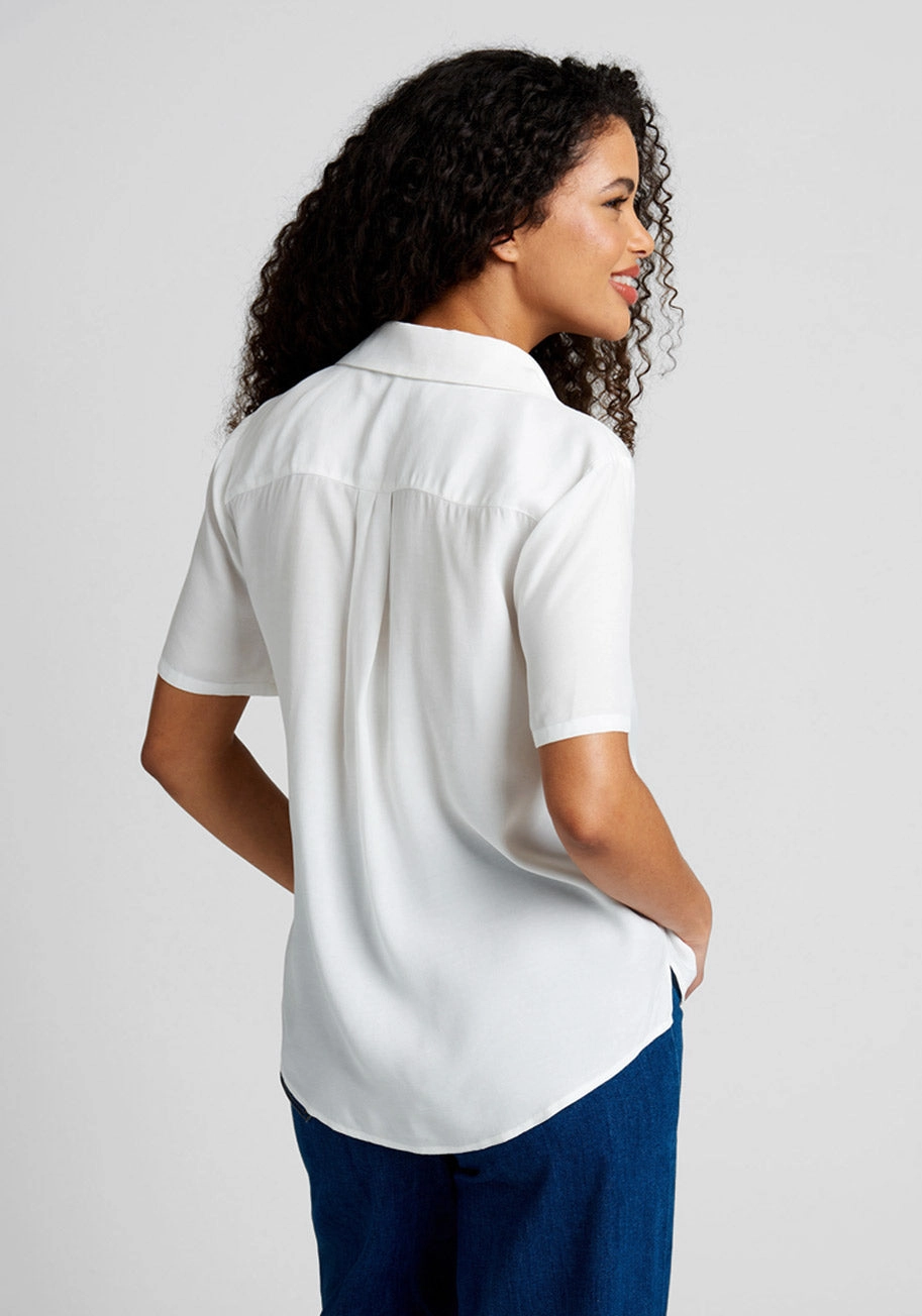 Call It a Classic Camp Collar Shirt