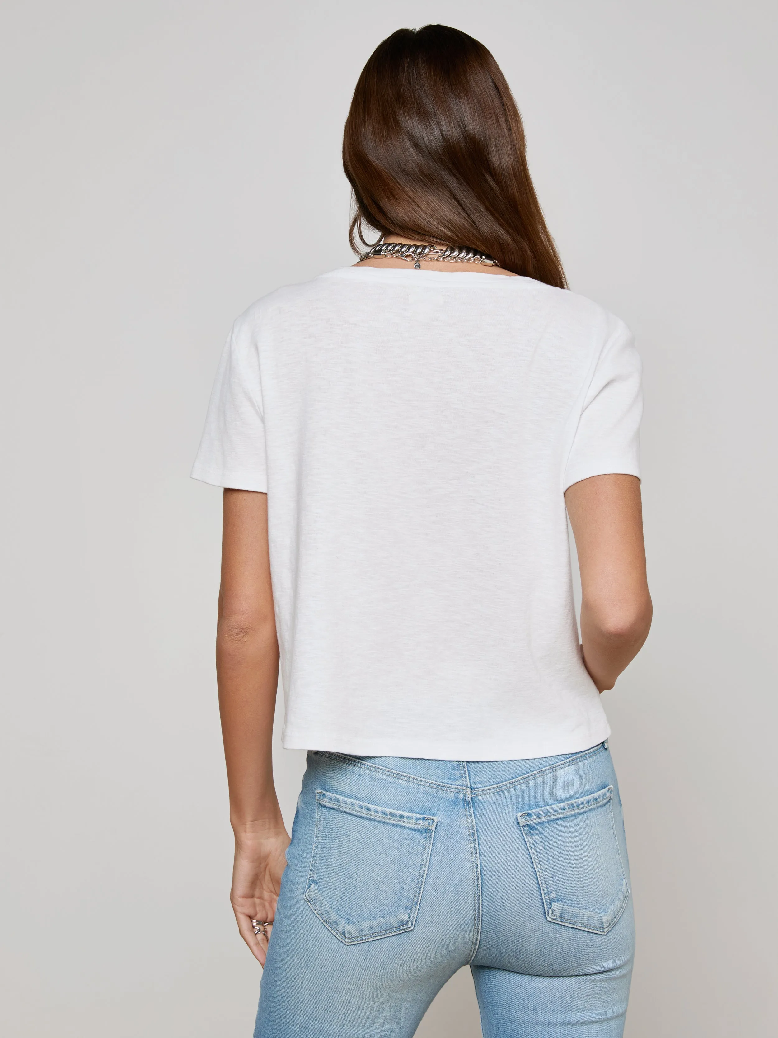 Carly V-Neck Tee