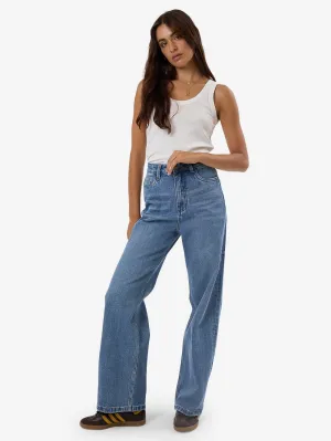 Cherry High Rise Stretch Jean - Dark Dust Blue
