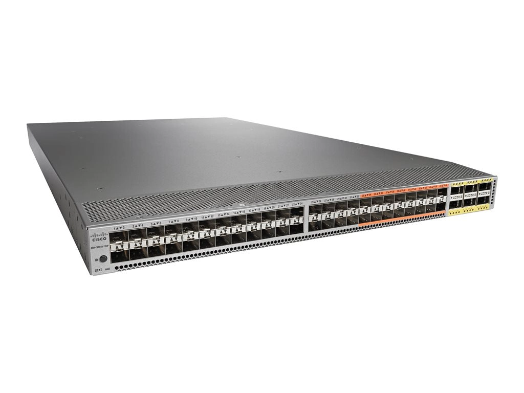 Cisco Nexus 5672UP - Switch - L3 - managed - 32 x 1 Gigabit / 10 Gigabit SFP    16 x combo 1 Gigabit / 10Gb Ethernet / 40Gb Ethernet N5672UP-6FEX10G-RF