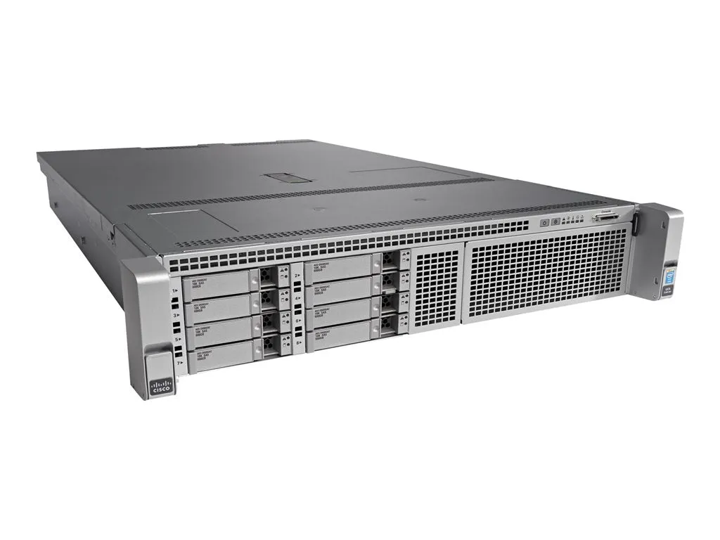 Cisco UCS Smart Play 8 C240 M4 SFF Performance - Server - rack-mountable - 2U - 2-way - 2 x Xeon E5-2660V3 / 2.6 GHz - RAM 32 UCS-SPRC240M4P1-RF