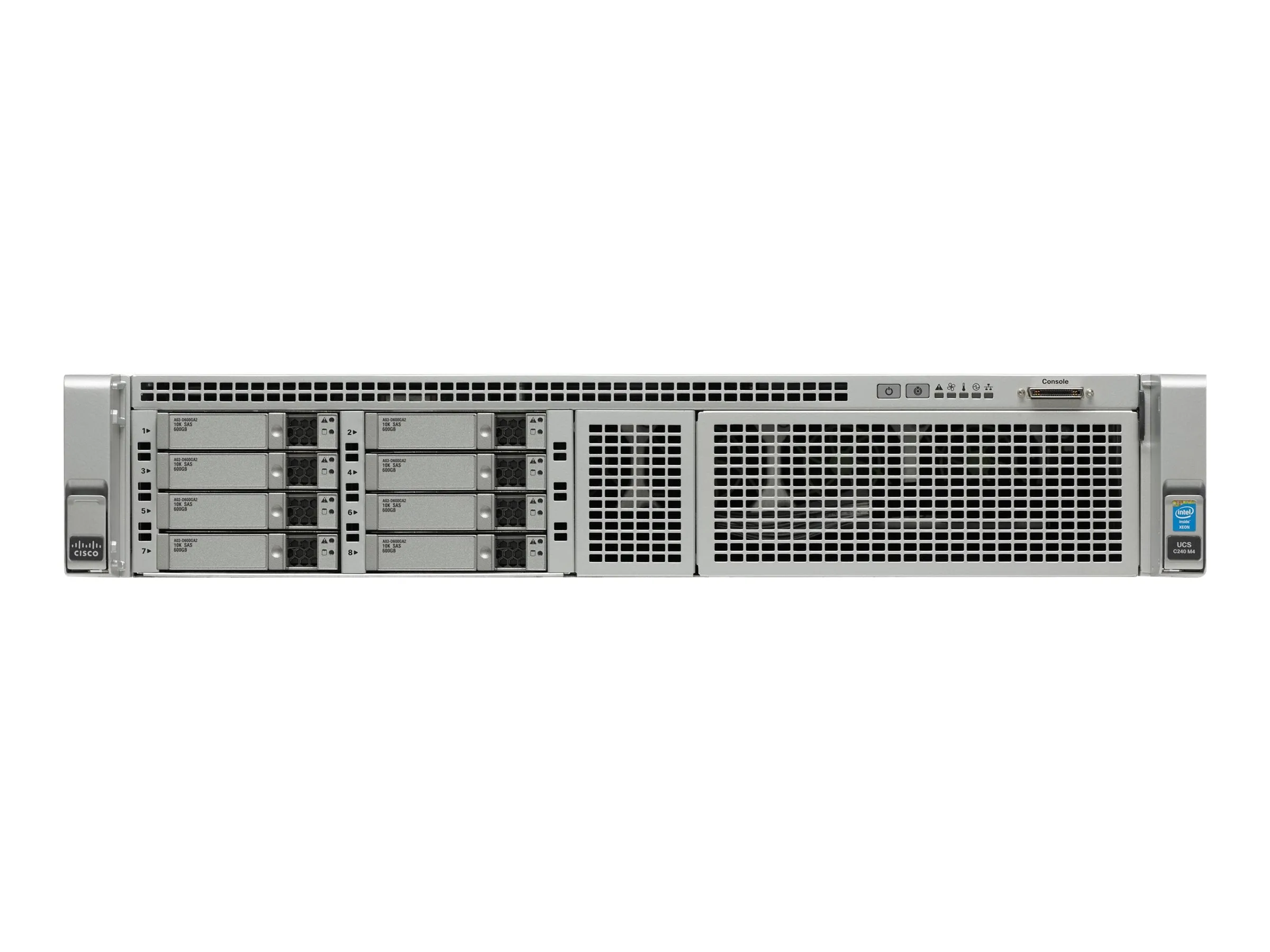 Cisco UCS Smart Play 8 C240 M4 SFF Performance - Server - rack-mountable - 2U - 2-way - 2 x Xeon E5-2660V3 / 2.6 GHz - RAM 32 UCS-SPRC240M4P1-RF