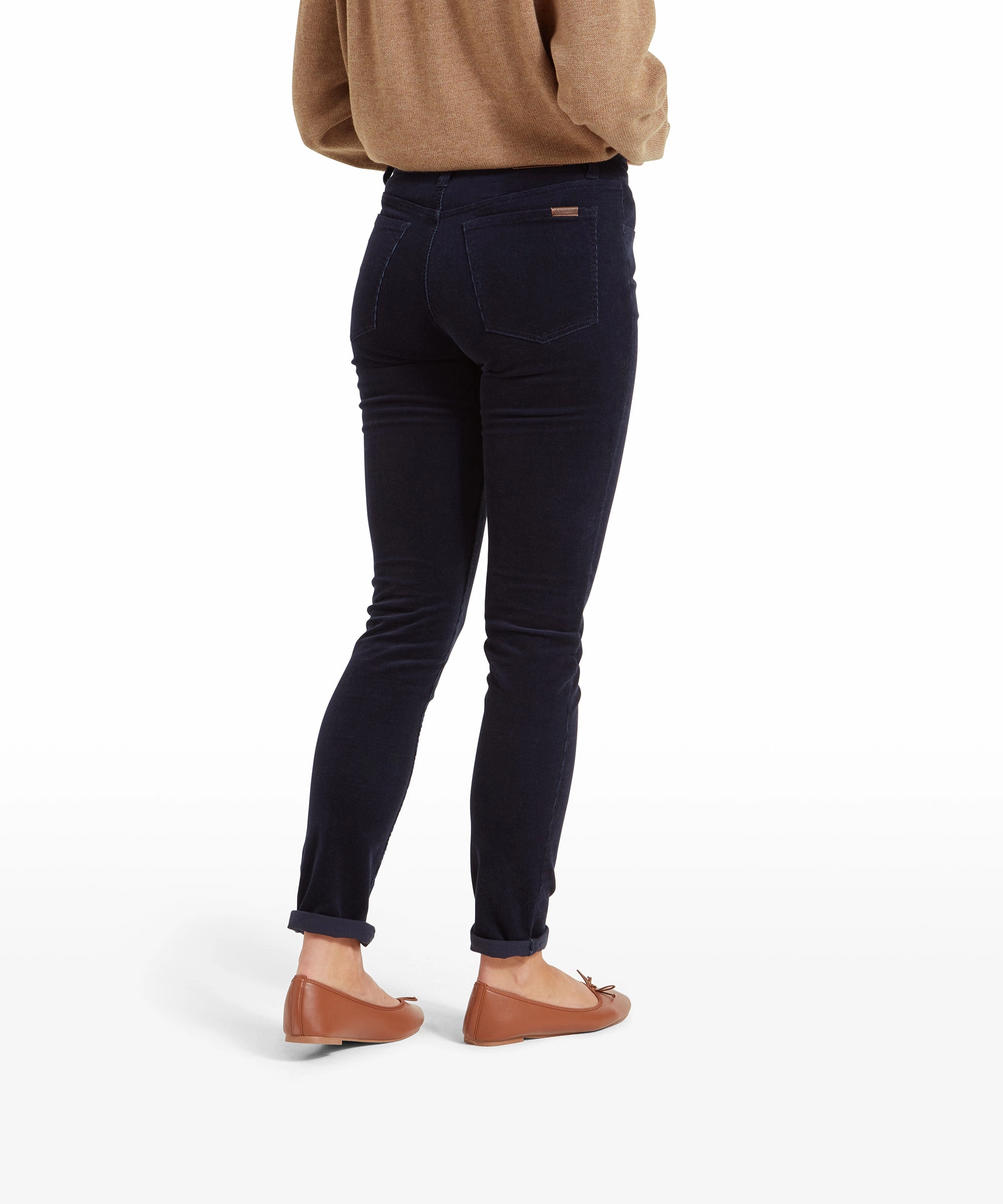 Clover Cord Jeans - Navy