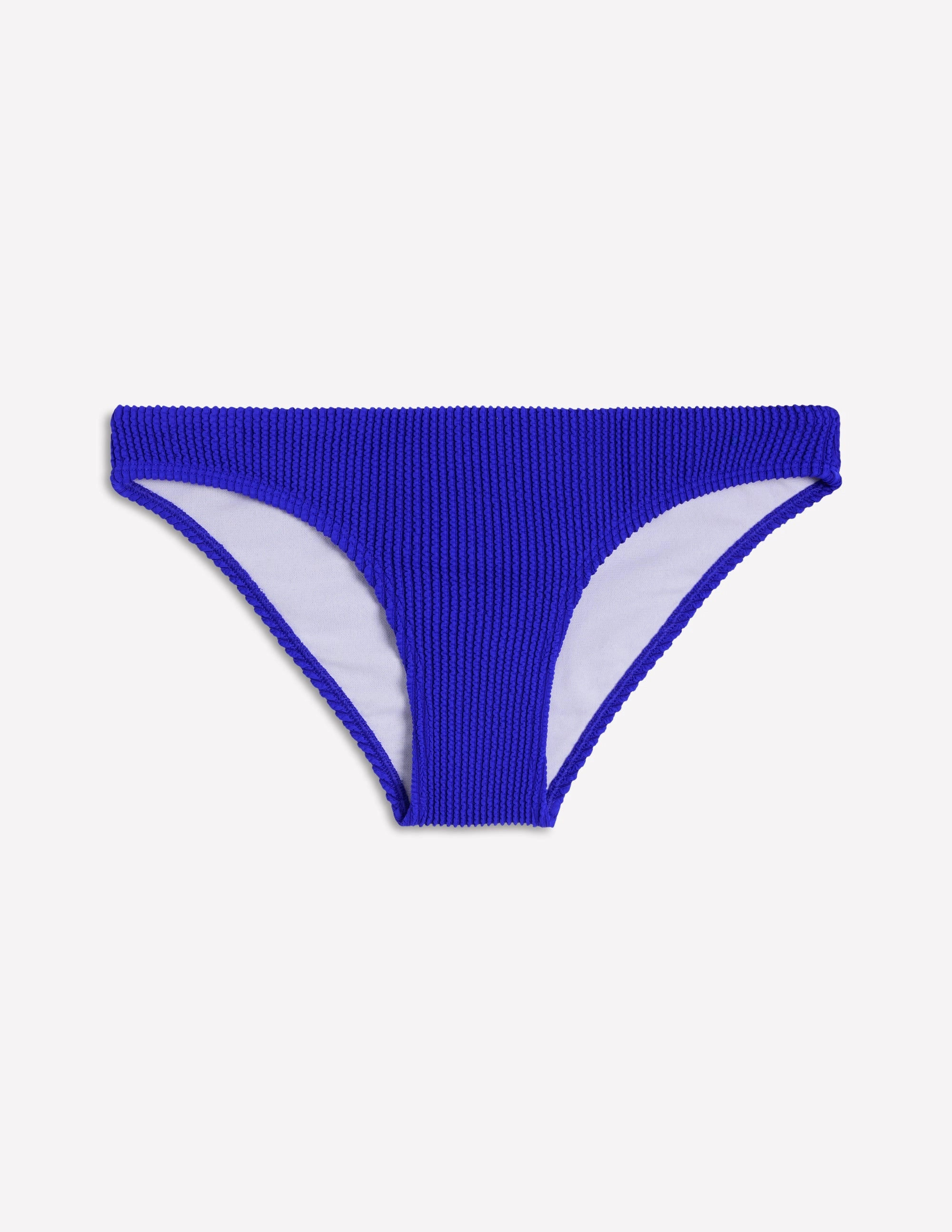 Crinkle Texture Bikini Bottoms-Colbolt