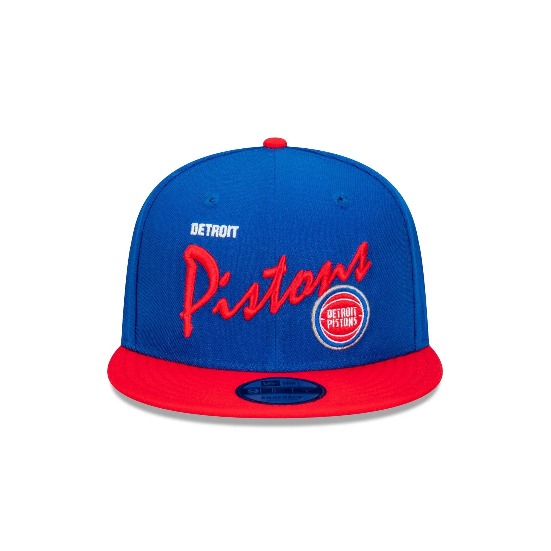 Detroit Pistons Vintage Script 9FIFTY Snapback