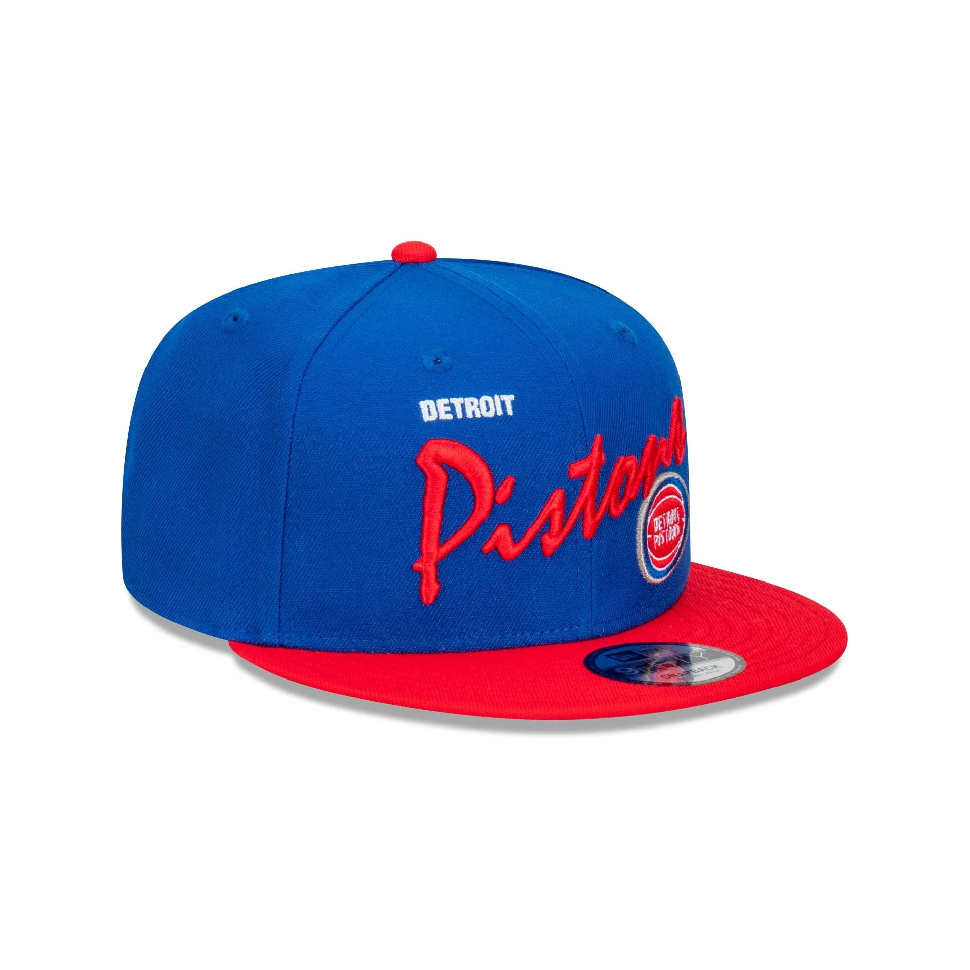 Detroit Pistons Vintage Script 9FIFTY Snapback