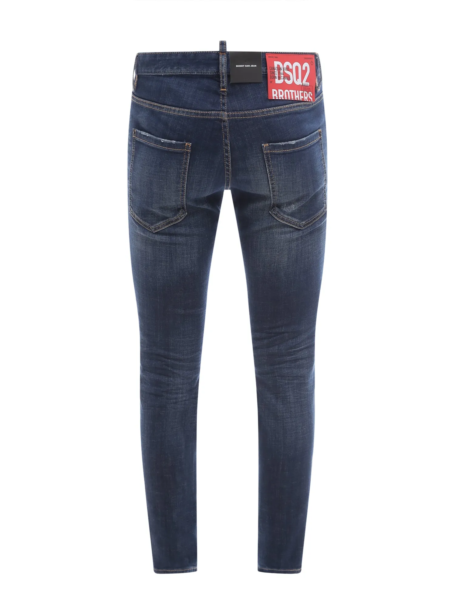 Dsquared2 Logo Patch Skinny Jeans