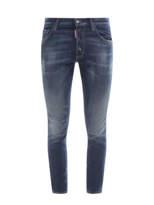 Dsquared2 Logo Patch Skinny Jeans