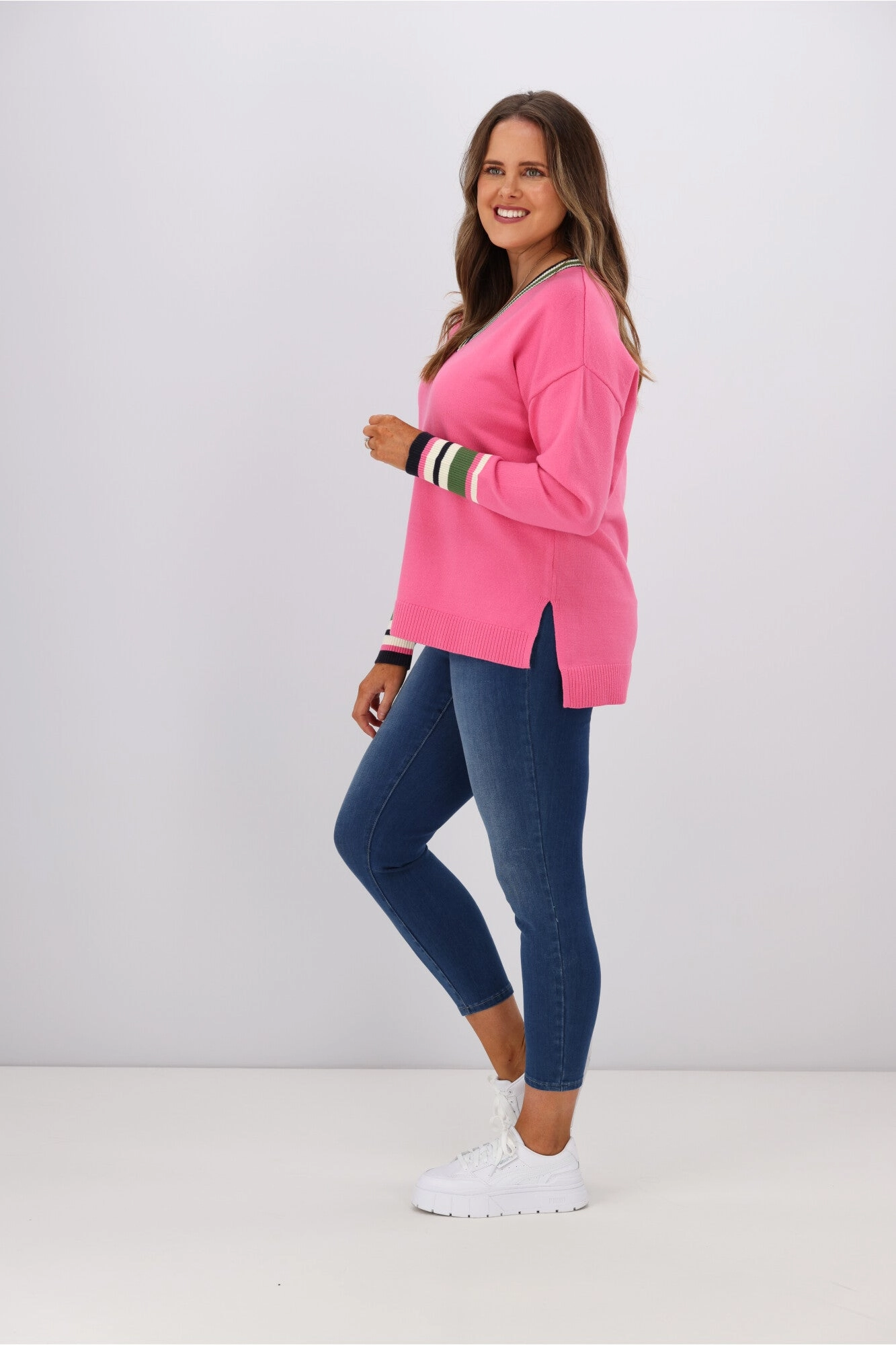 Elm Phoenix Knit Shocking Pink