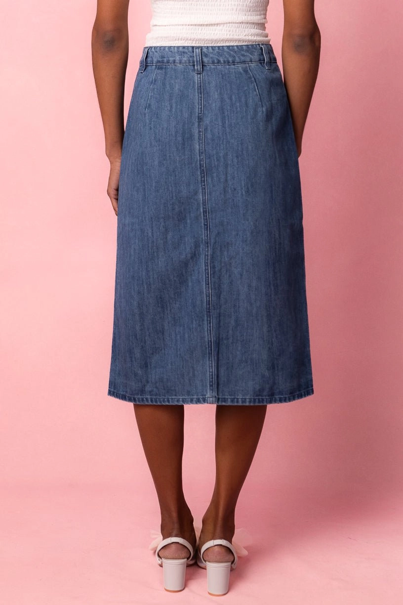 Emma Denim Skirt - FINAL SALE