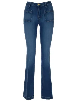 Frame Le Bardot Flared Jeans