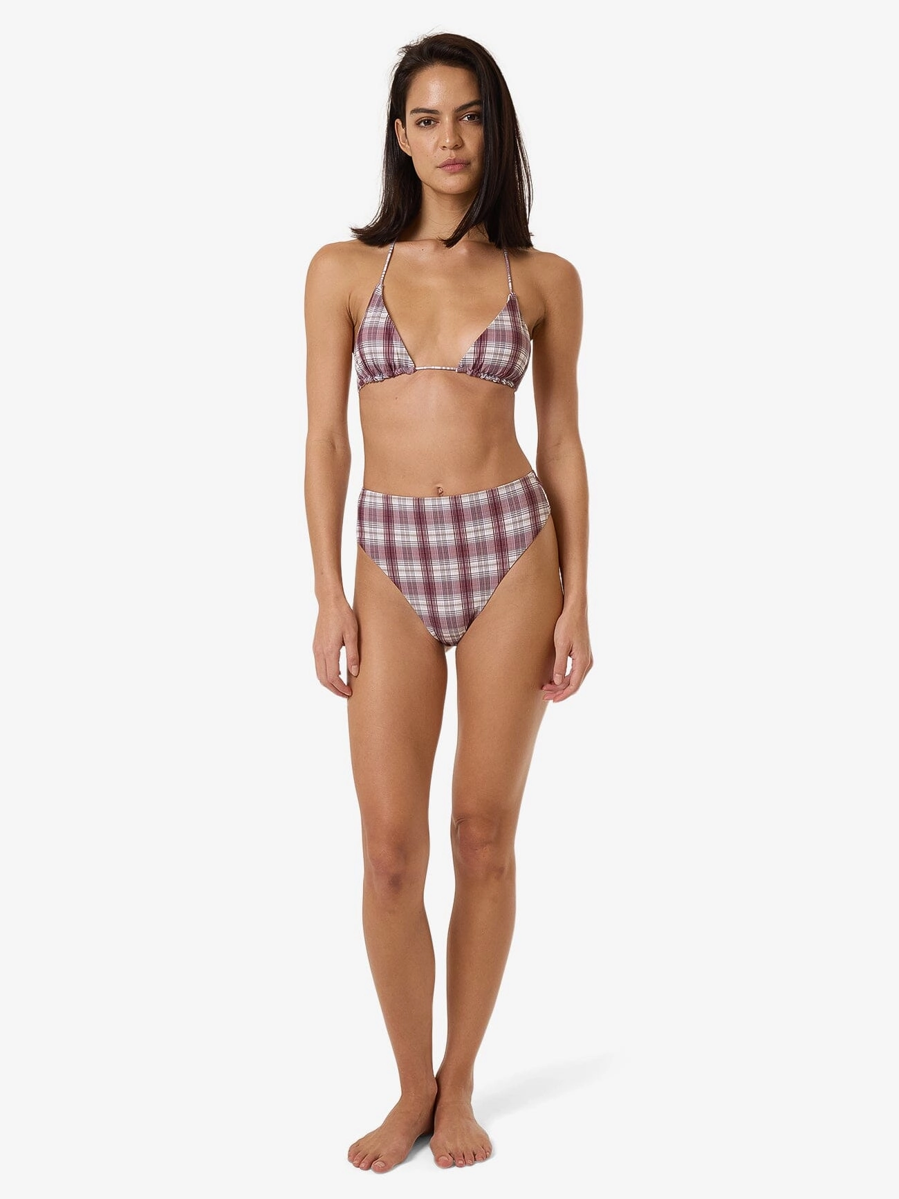 Good Turn 90S High Cut Bikini Bottom - Bracken