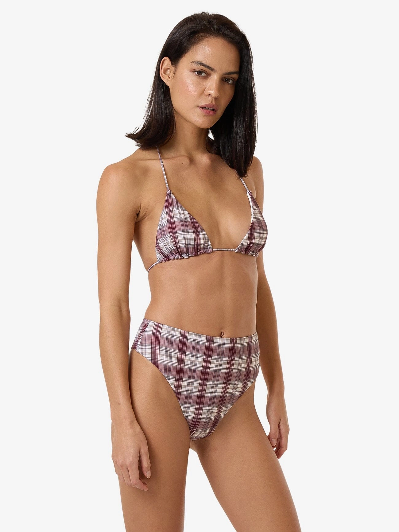 Good Turn 90S High Cut Bikini Bottom - Bracken