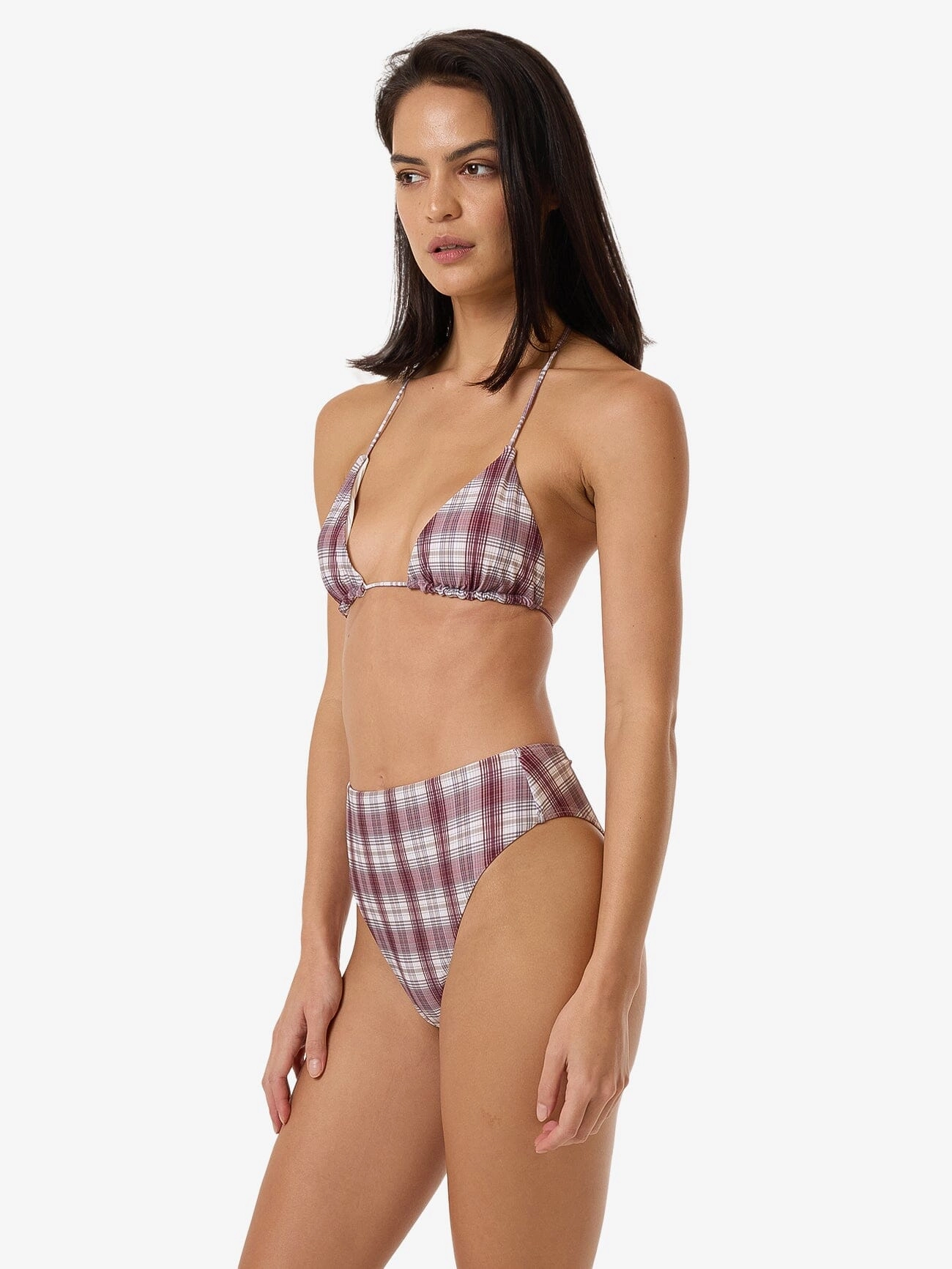 Good Turn 90S High Cut Bikini Bottom - Bracken