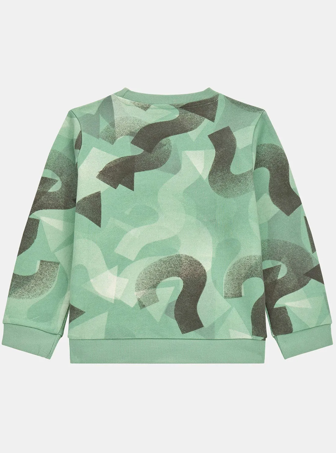 Green Long Sleeve Active Top (2-7)