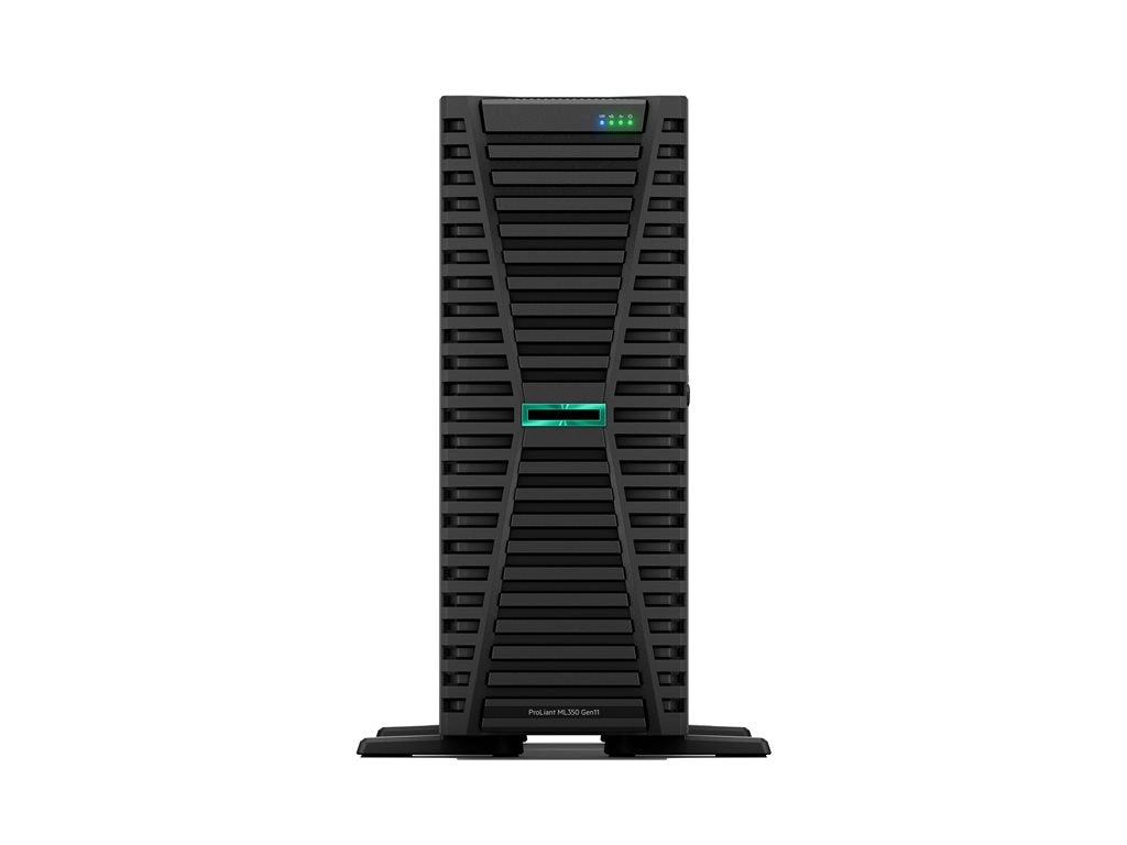 HPE ProLiant ML350 Gen11 Performance - Server - tower 4U - 2-way - 1 x Xeon Silver 4416  / up to 3.9 GHz - RAM 32 GB - SATA/SAS/NVMe P53568-371