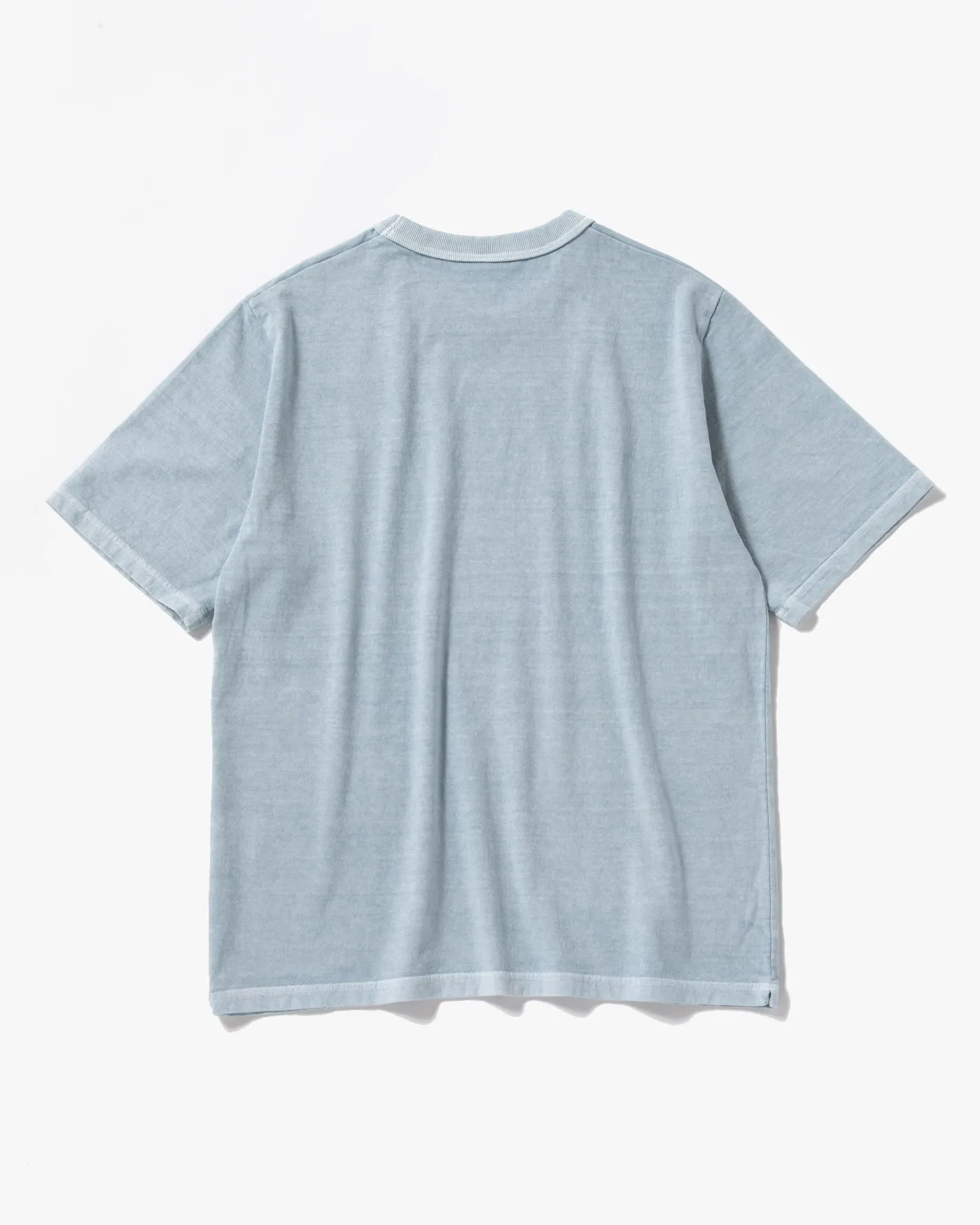 Jackman Pigment Dyed Lead Off Tee - Faded Saxe
