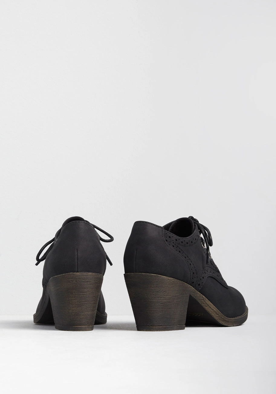 Keep Up With Me Lace-Up Bootie