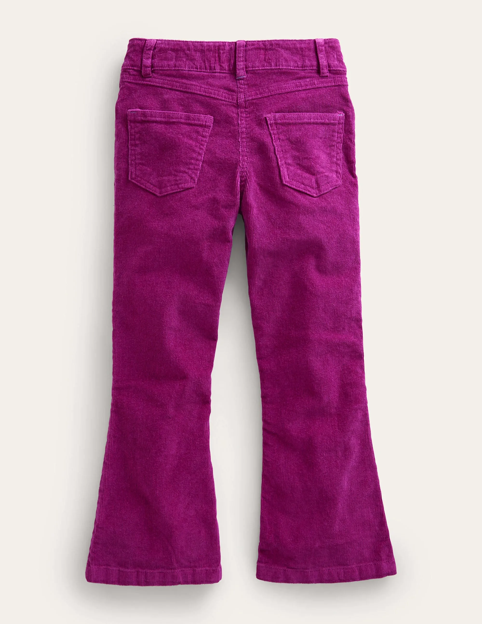 Kick Flare Jean-Chrysanthemum Purple Cord