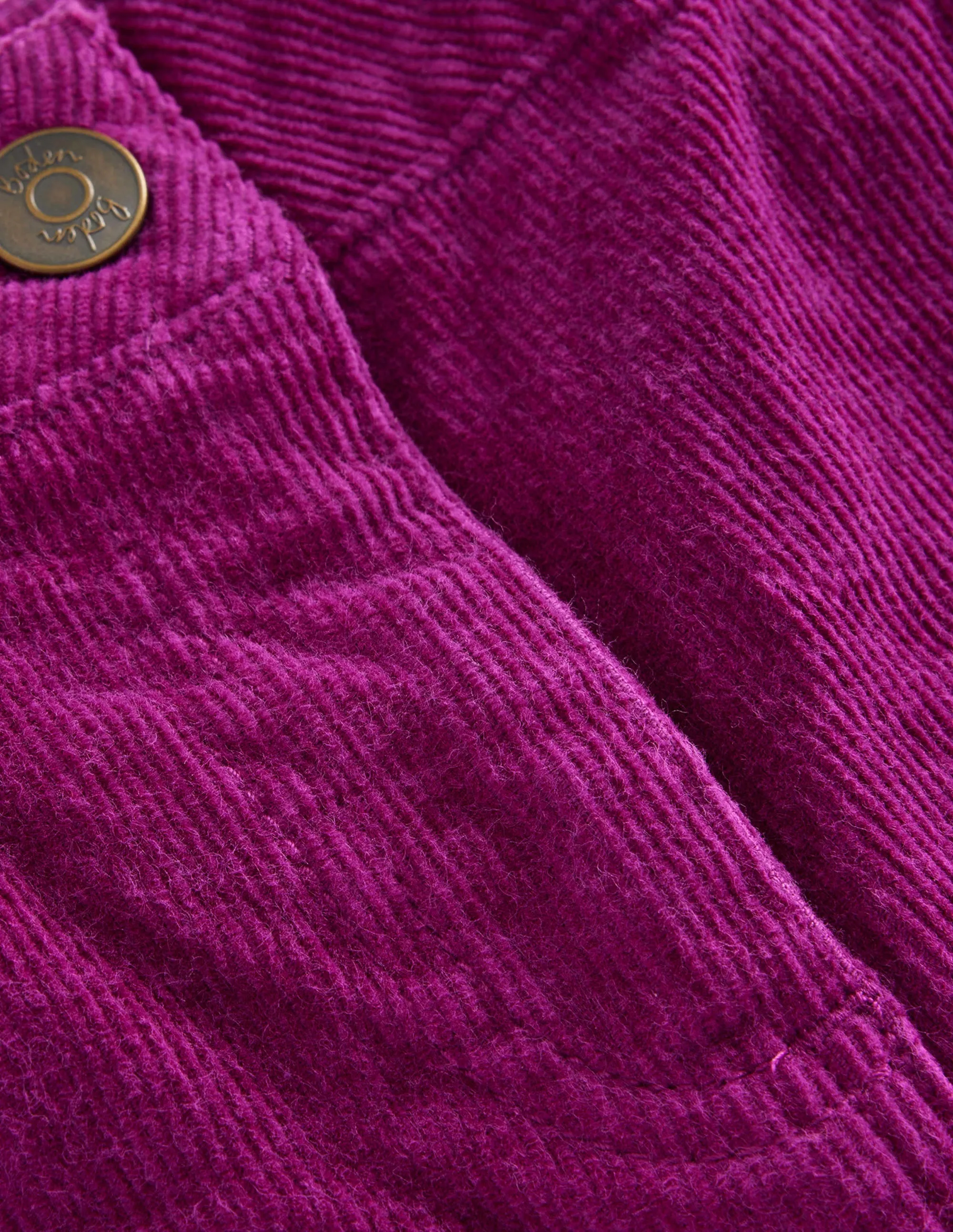 Kick Flare Jean-Chrysanthemum Purple Cord