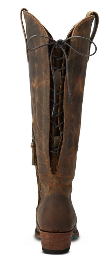 LB0501B-050  Olivia Jane Knee High Corset - Burnt Caramel