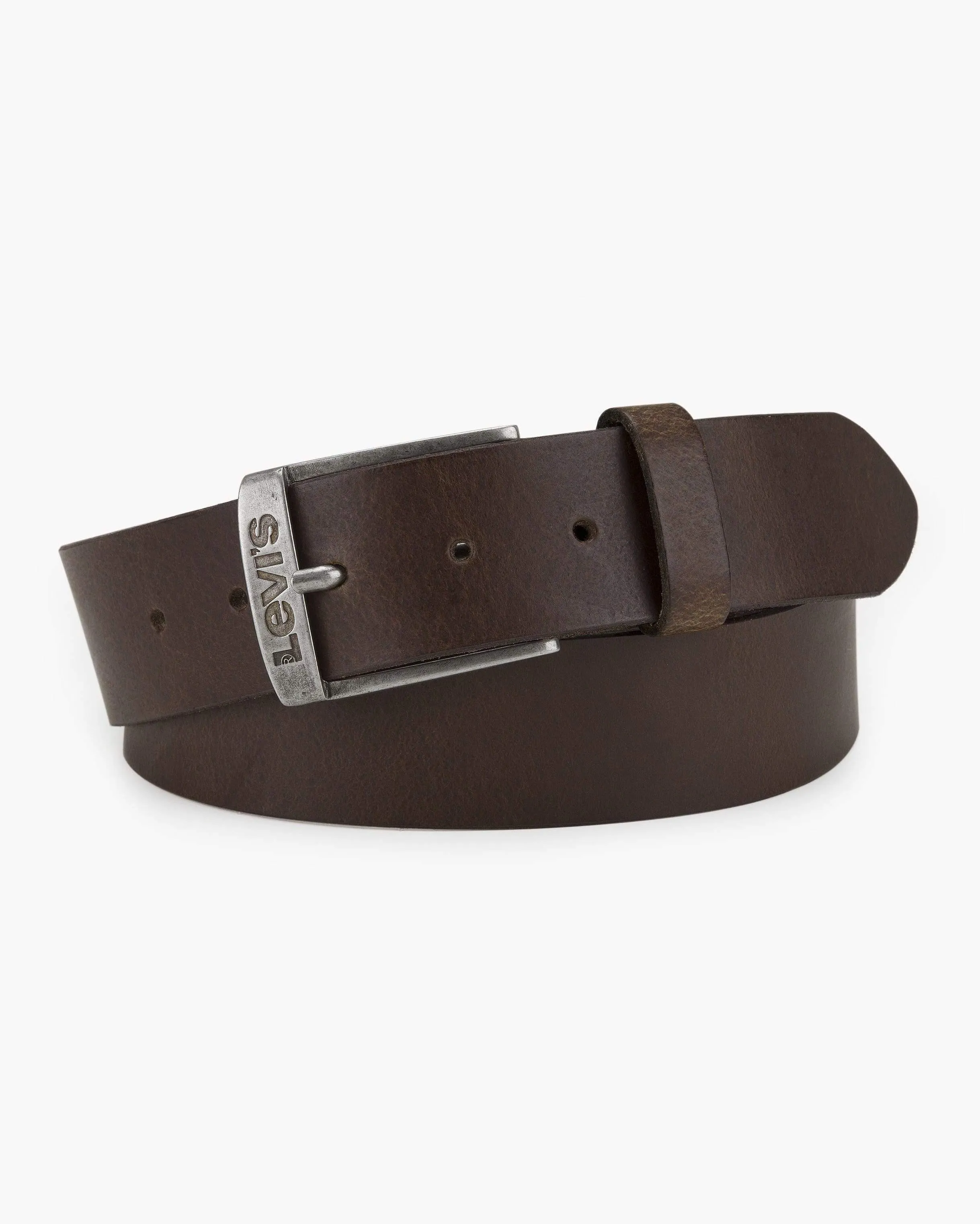 Levi's® New Duncan Leather Belt - Dark Brown