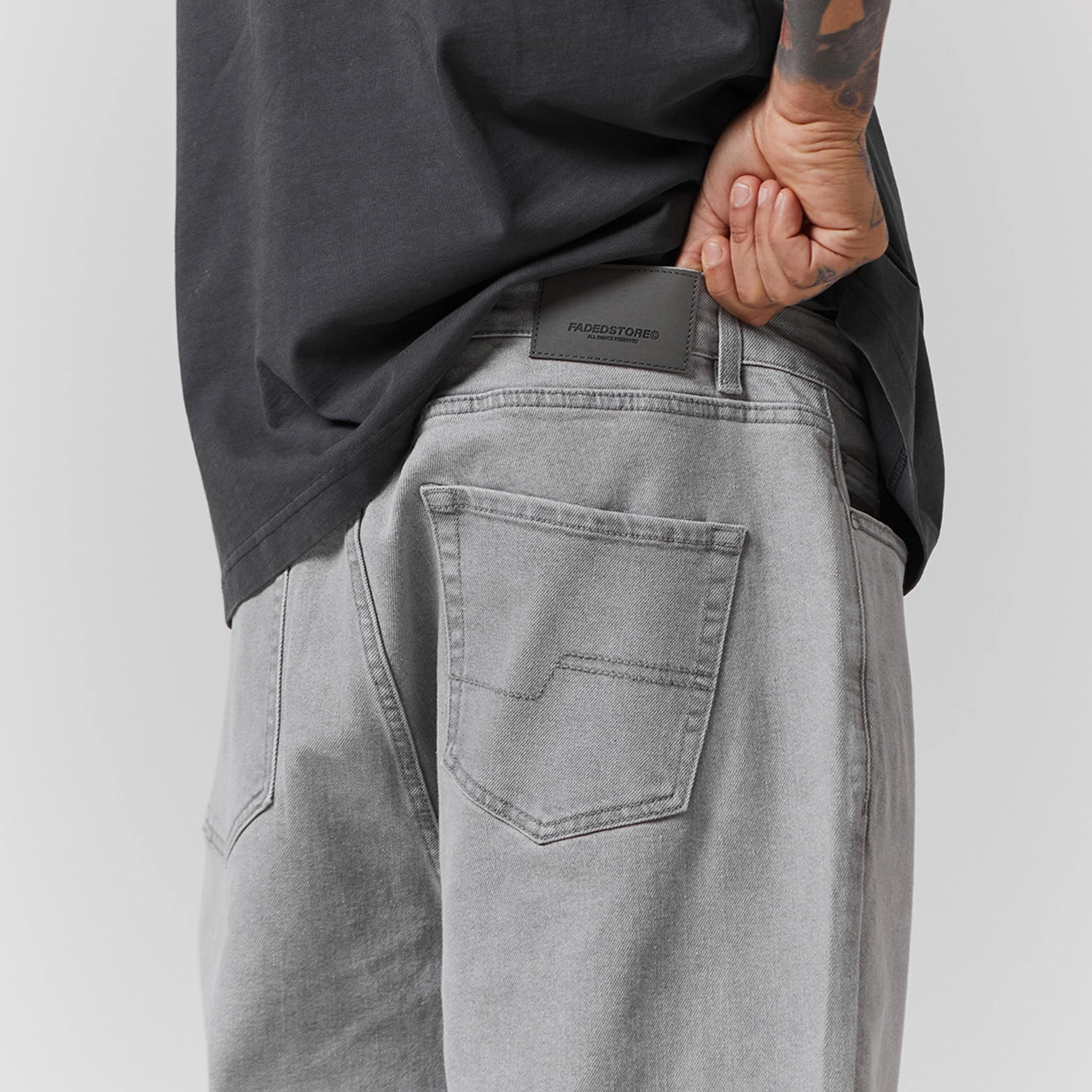 Loose Fit Jean | Washed Grey