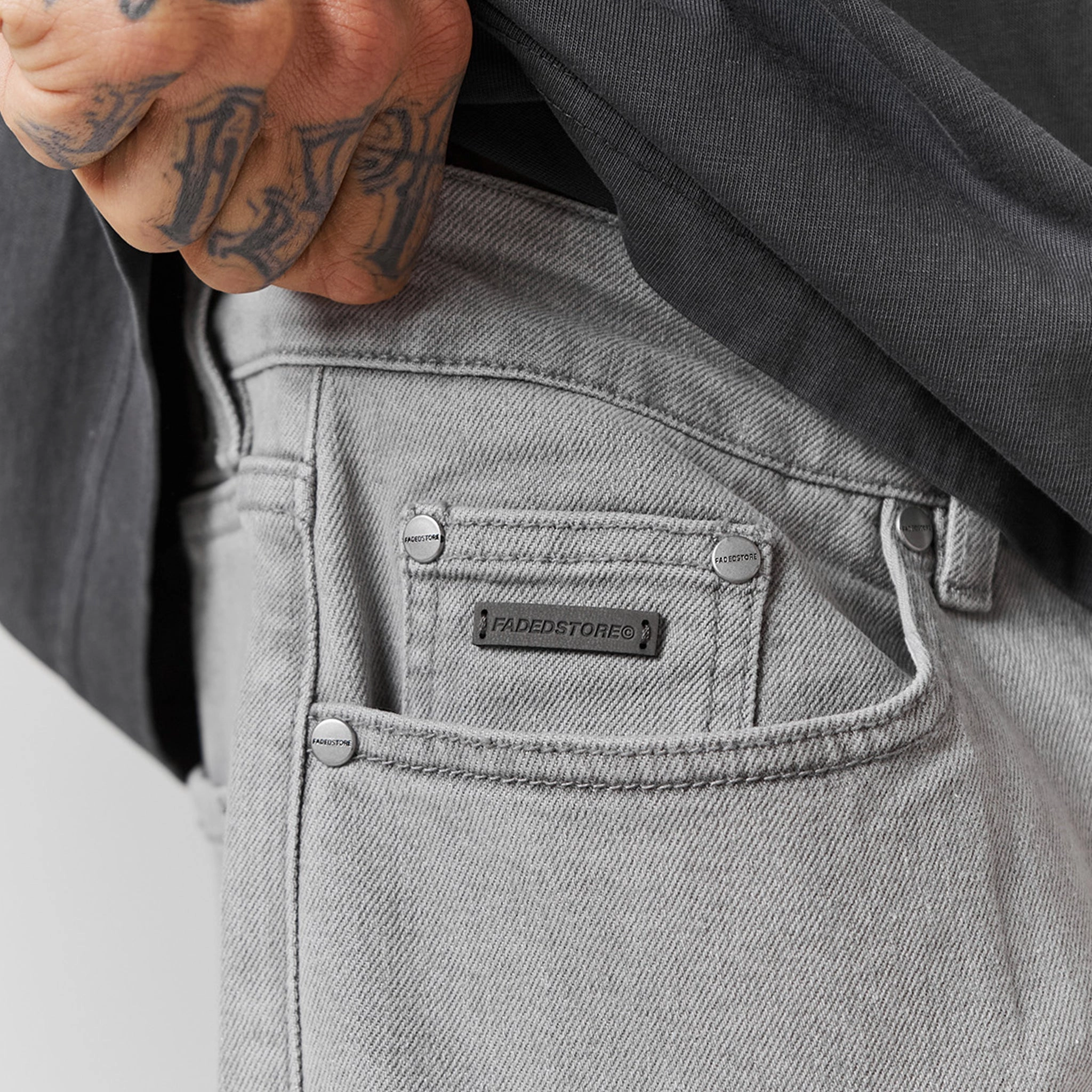 Loose Fit Jean | Washed Grey