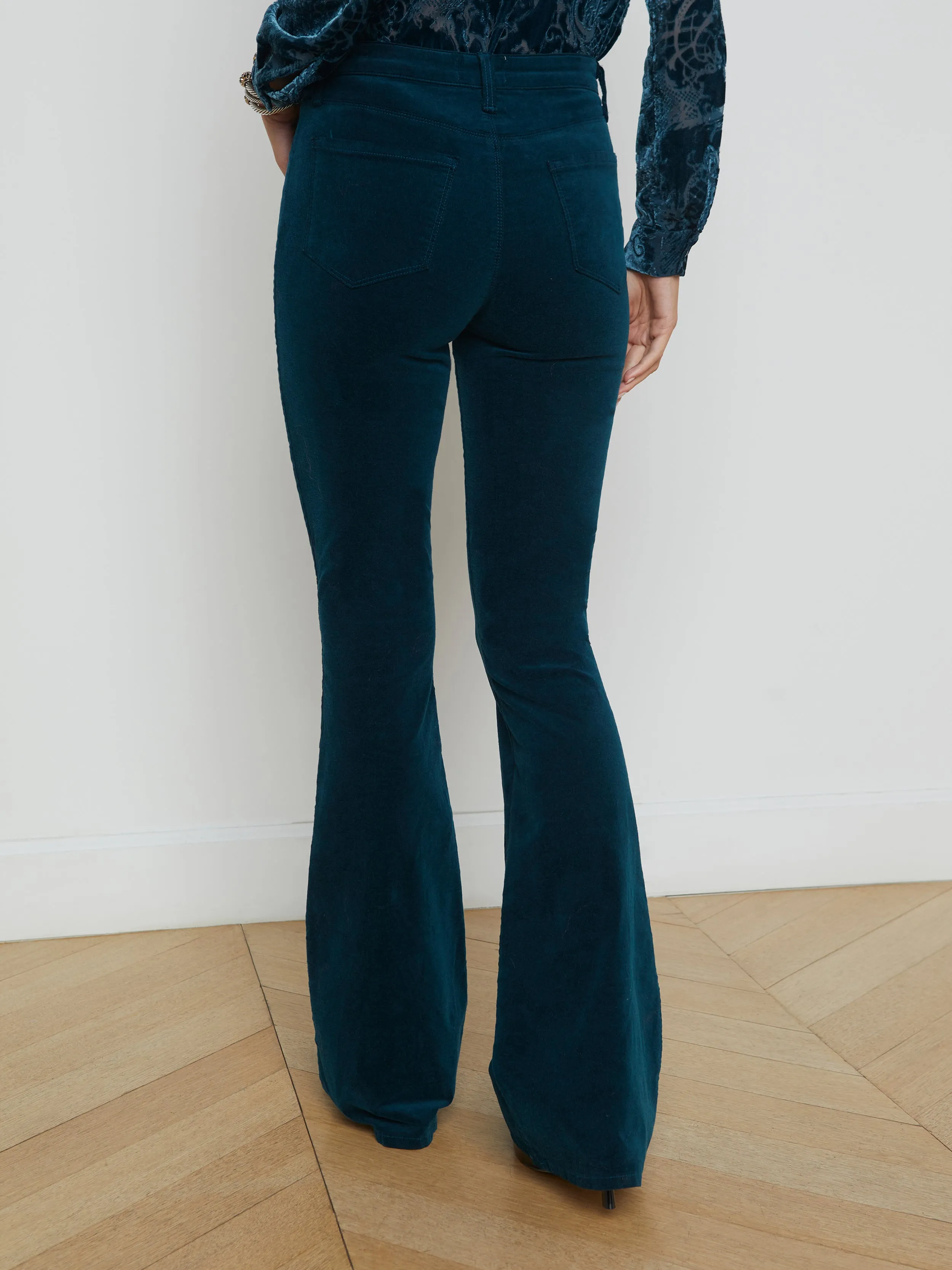 Marty Velvet Flare Jean
