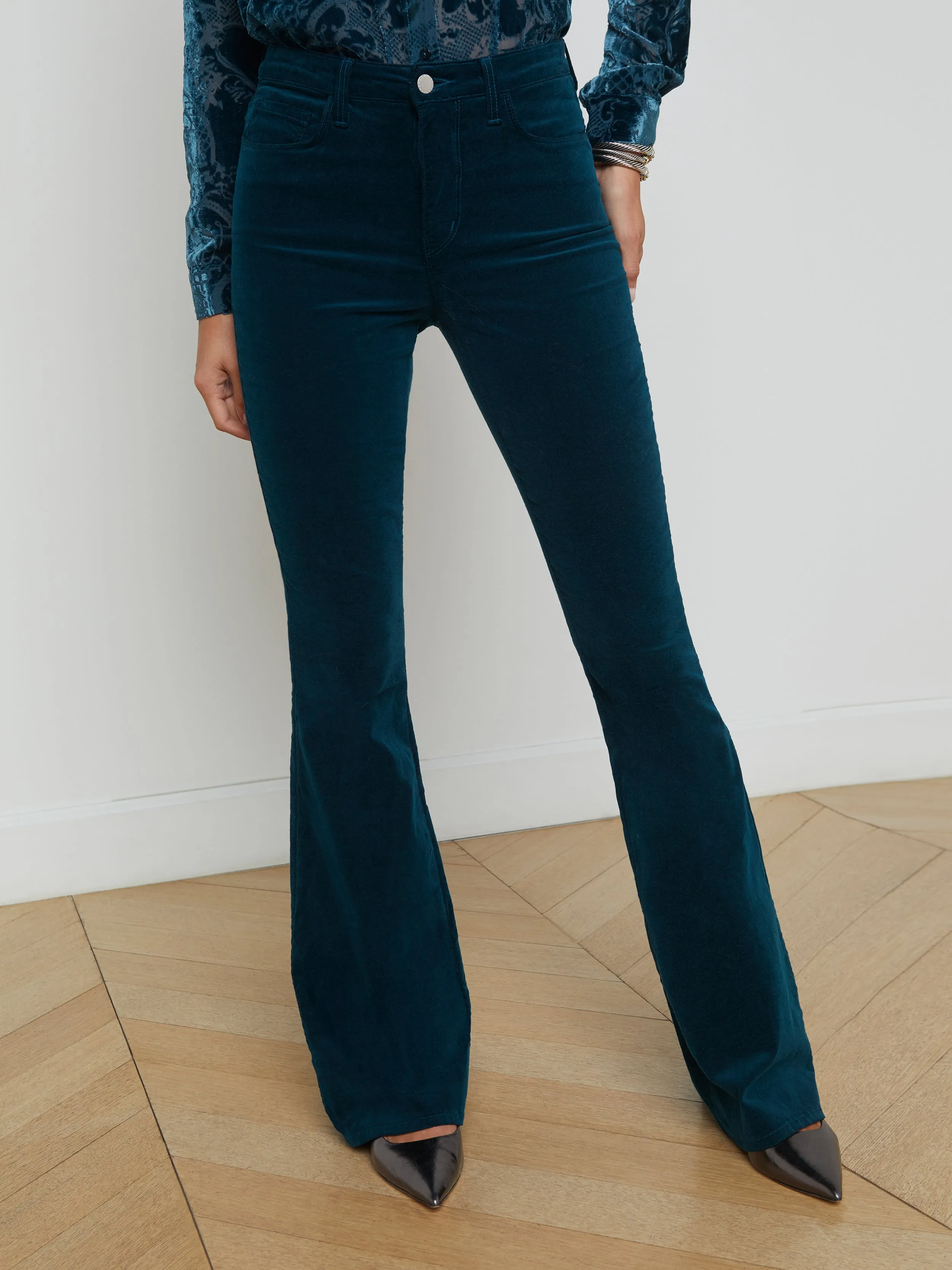 Marty Velvet Flare Jean