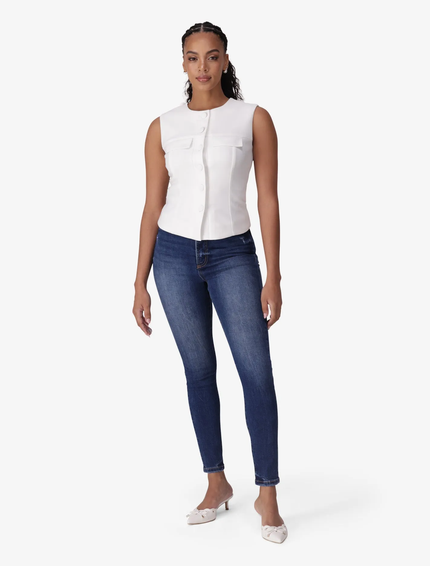 Mila High-Rise Skinny Jeans