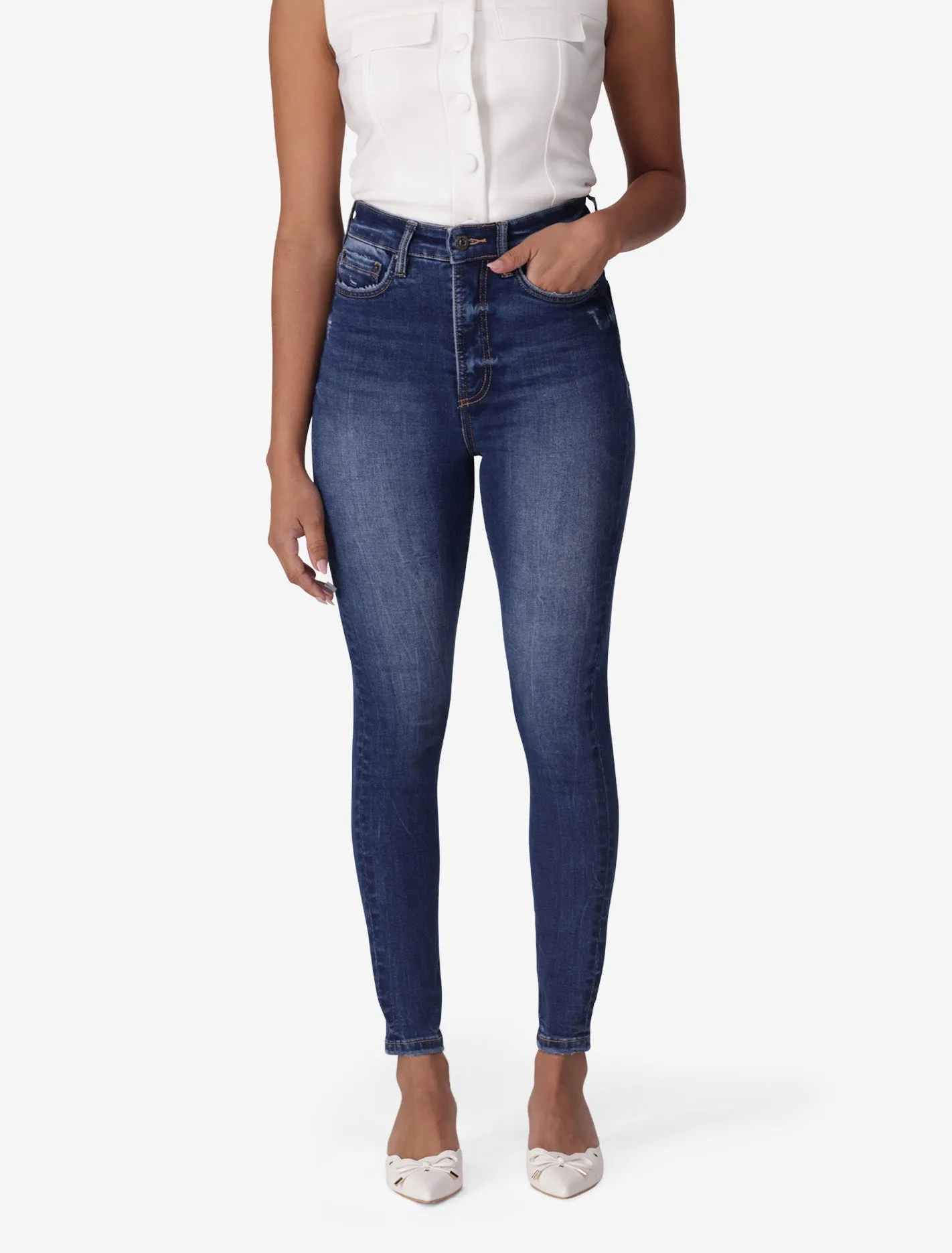 Mila High-Rise Skinny Jeans
