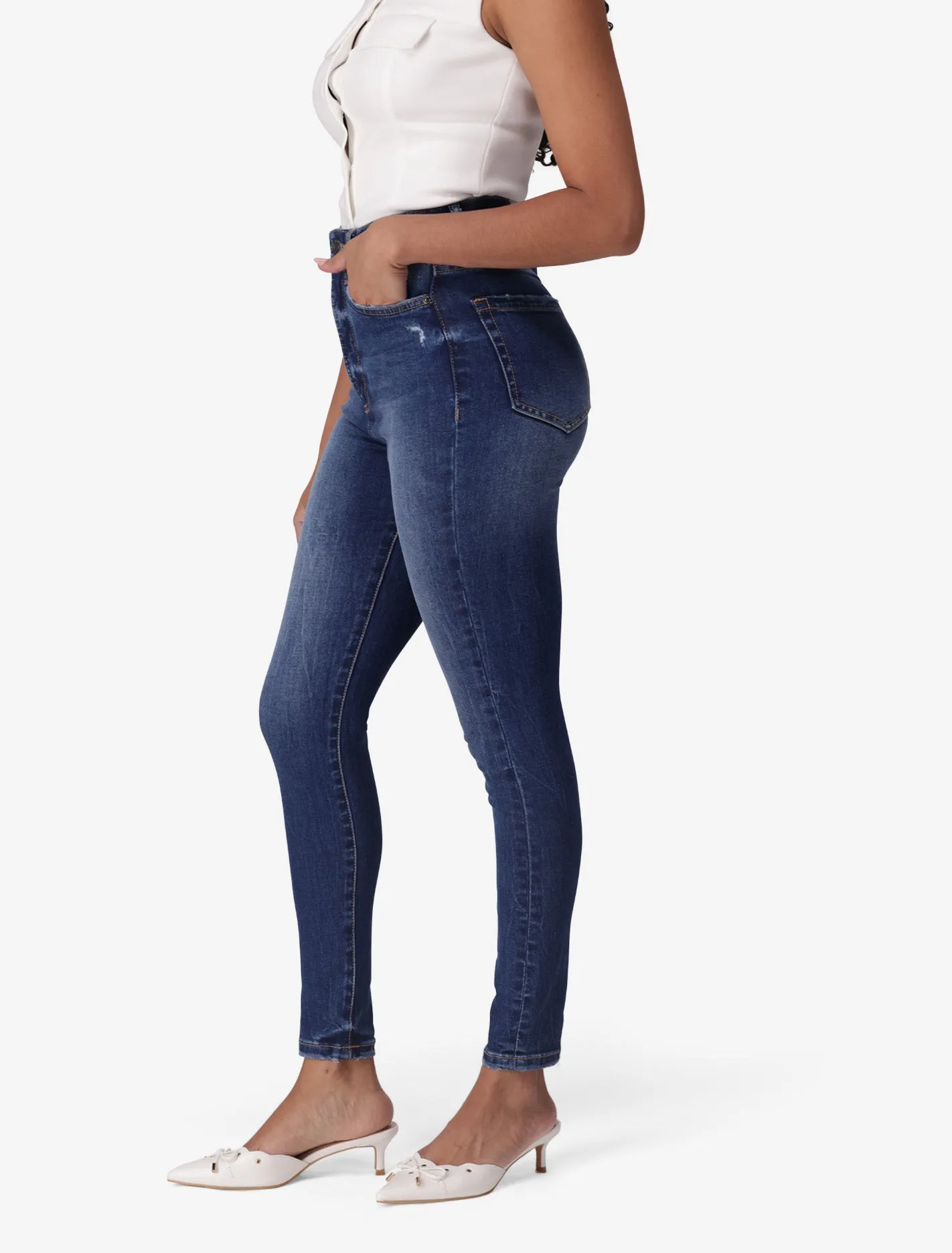 Mila High-Rise Skinny Jeans