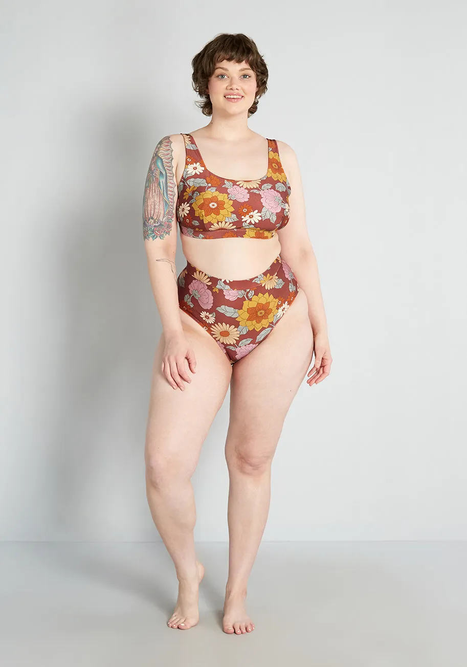 ModCloth x Princess Highway High-Waisted Bikini Bottom