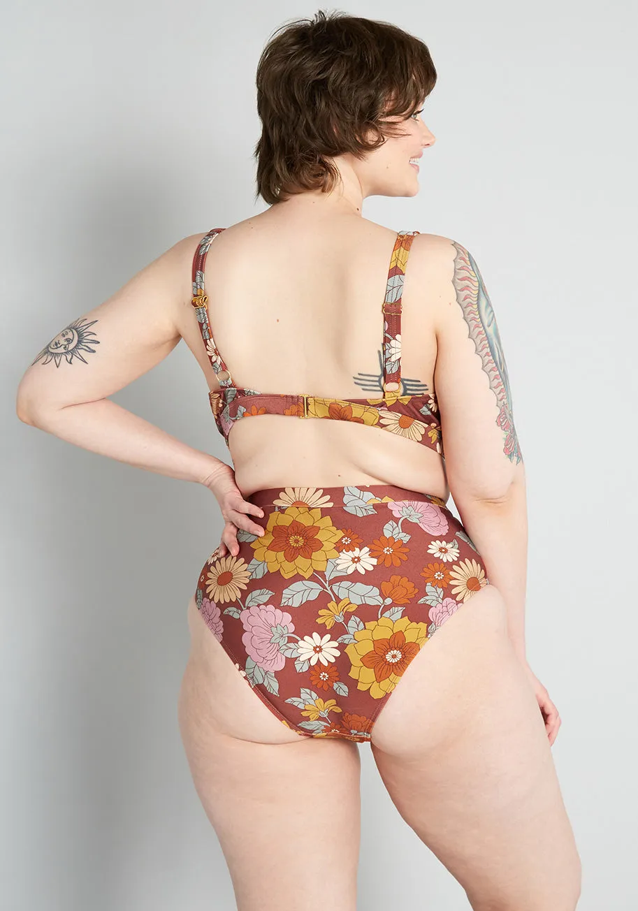 ModCloth x Princess Highway High-Waisted Bikini Bottom