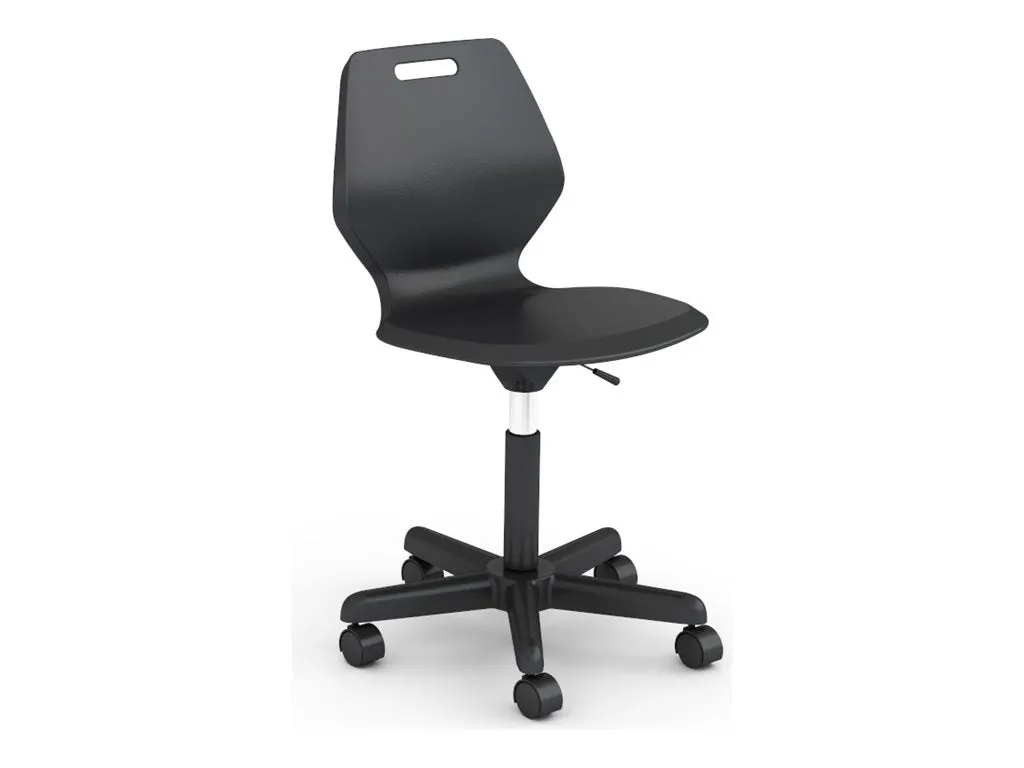Paragon A&D Ready - Chair - swivel - injection molded polypropylene - purple READYCHRA-PZ