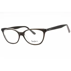Pepe Jeans Women's Eyeglasses - Grey Plastic Cat Eye Full Rim Frame | PJ3317 C1