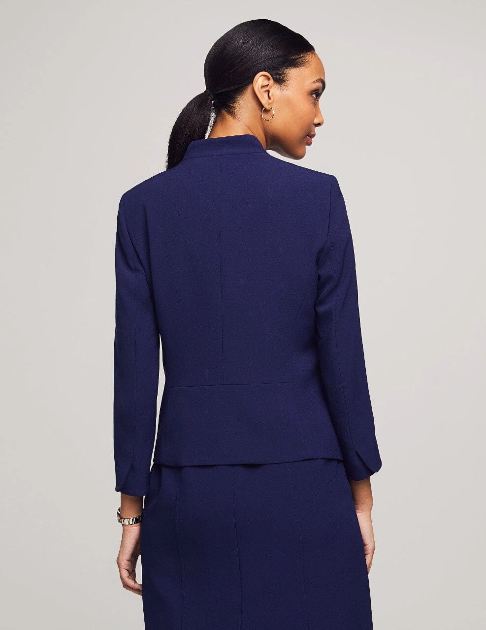 Petite Executive Collection Blazer With Dress