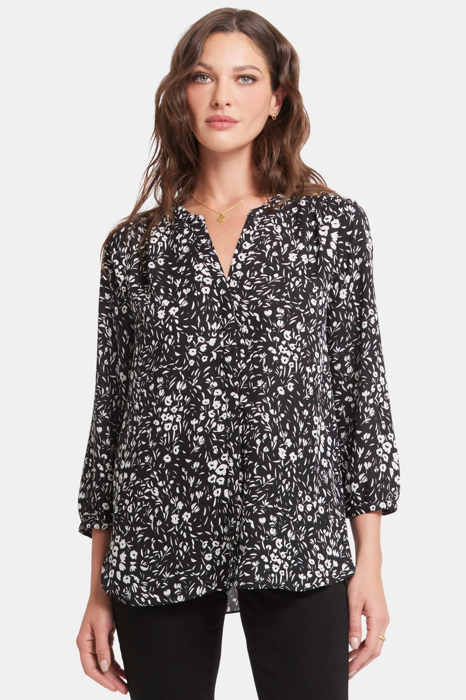 Pintuck Blouse - Daniela Ditsy
