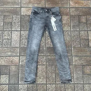 Purple Mens New Charcoal Wash Jeans Charcoal Grey $265.00