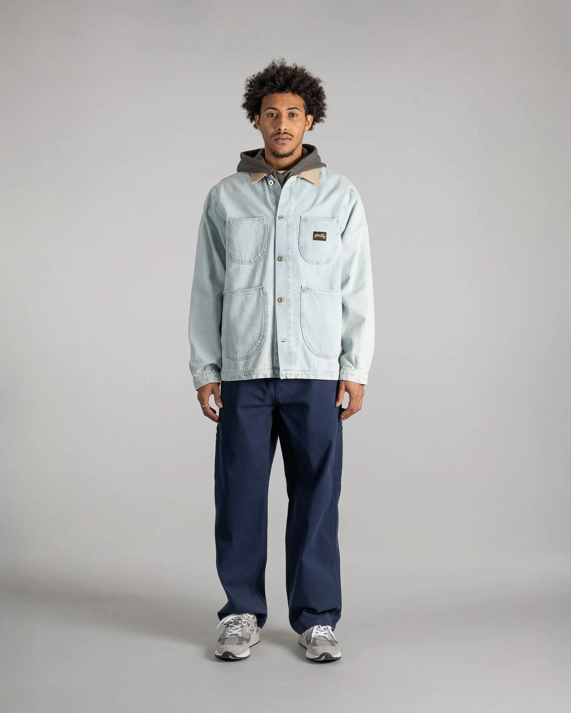 Stan Ray Coverall Jacket - Lite Blue Denim