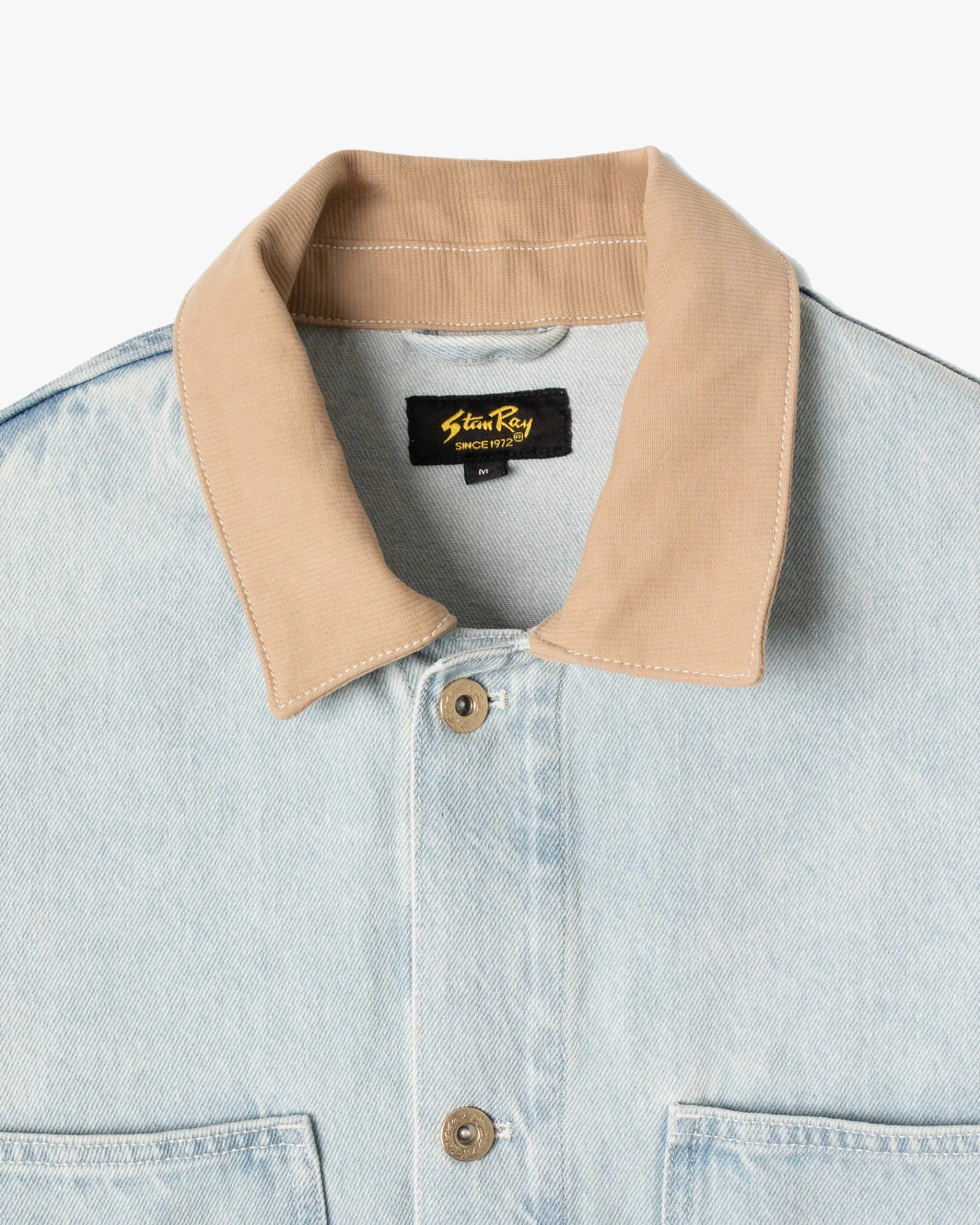 Stan Ray Coverall Jacket - Lite Blue Denim